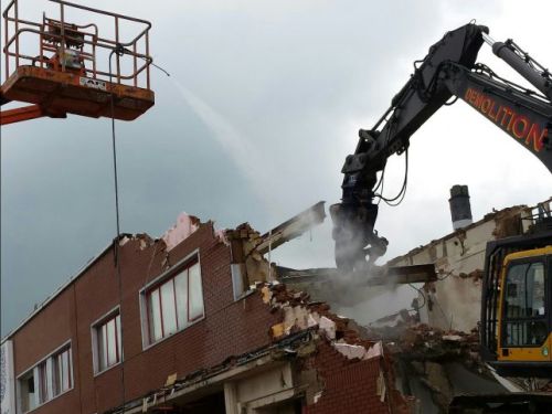 Demolition of Unilever Factory, Coal Road - Leeds